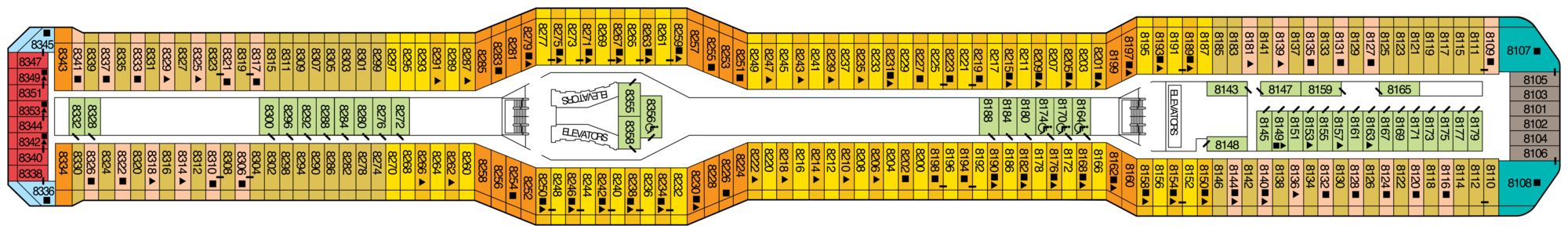 Deck 8 plan